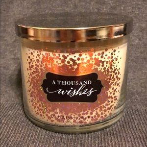 A Thousand Wishes BBW 3 wick candle